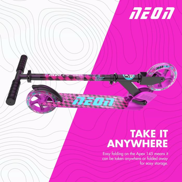 YVOLUTION Neon Apex 145 Patini - Roz